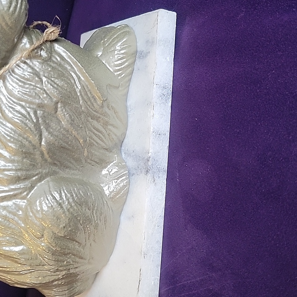 Gold Rabbit Sculpture - Picture 3 of 3